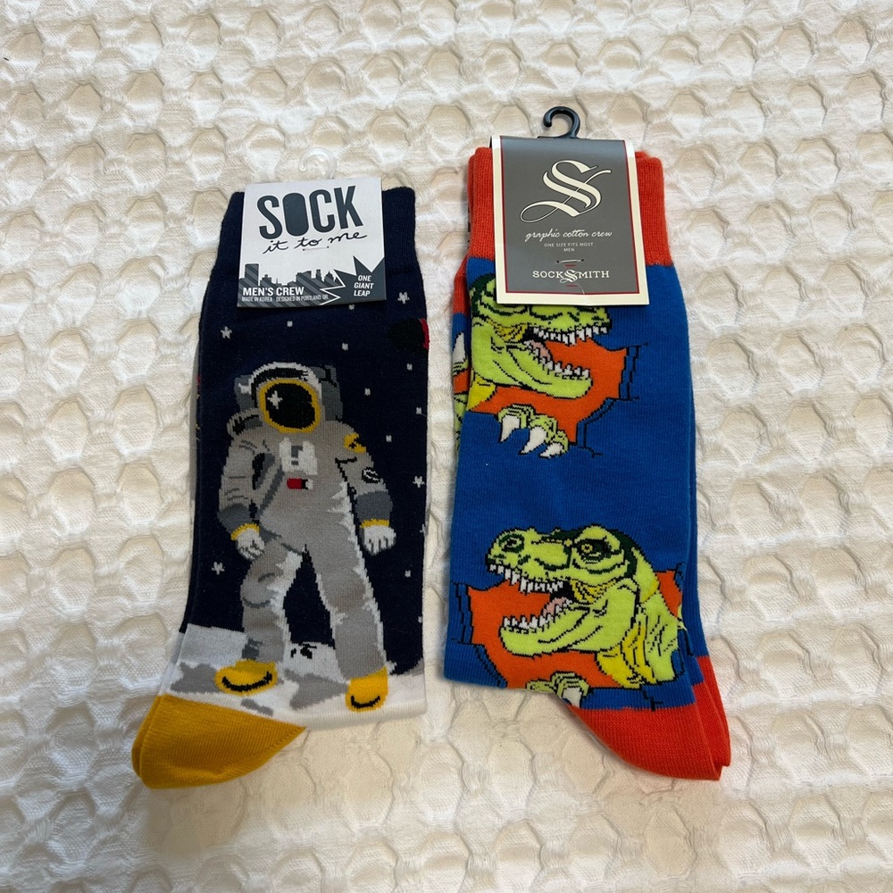 Men’s Graphic Crew Socks